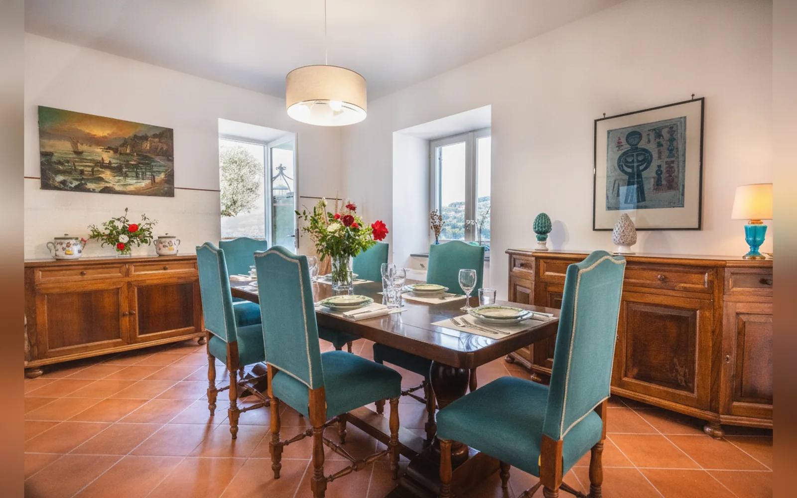 Camera con bagno privato — VILLA LANTANA, S.Agata sui due Golfi () (Campania) (foto 89)
